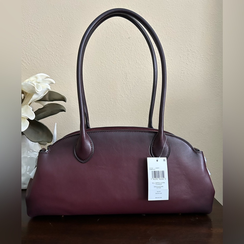 Coach Empire 34 in Merlot - Picture 2 of 12